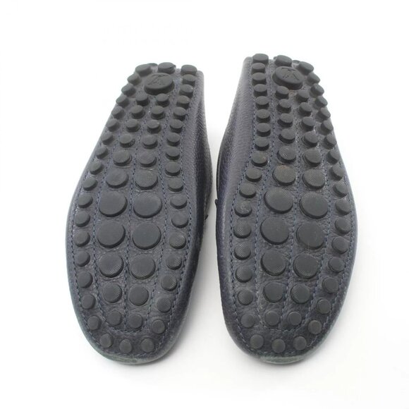 LOUIS VUITTON casual shoes leather Navy Used mens size - Picture 4 of 11